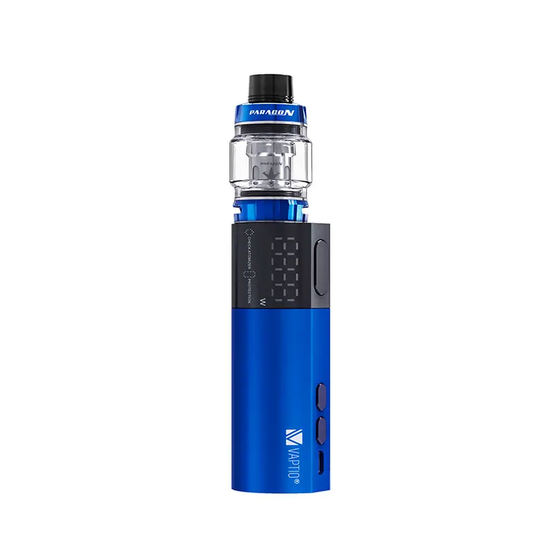 1 【Large емкость 8ML высокой мощности 100W 】Electronic сигареты Vaptio VEX 100 Vape комплект с 8 0 мл
