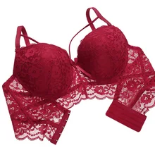 Кружевные бюстгальтеры для женщин, бюстгальтер на косточках без косточек, сексуальное ультратонкое нижнее белье размера плюс, C, D, чашечки, нижнее белье, цветочные женские бюстгальтеры