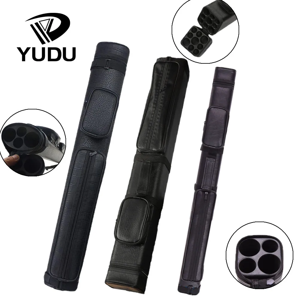 

Billiard Pool Cue Case 4/9 Holes PU Black Professional Durable Billar Accessories