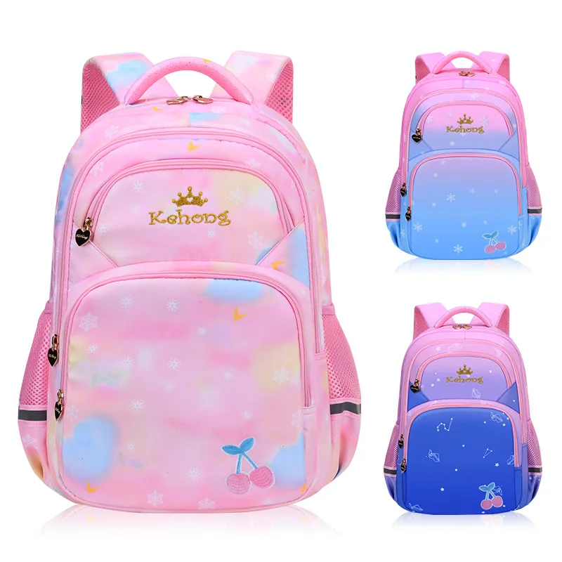 

2020 Children School Backpacks For Girls Nylon Orthopedic princess School Bag Waterproof Kids Satchel Schoolbag mochila escolar