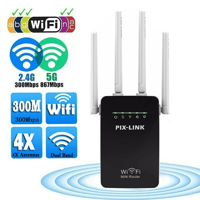 WiFi Range Extender Internet Booster Network Router Wireless Signal Repeater