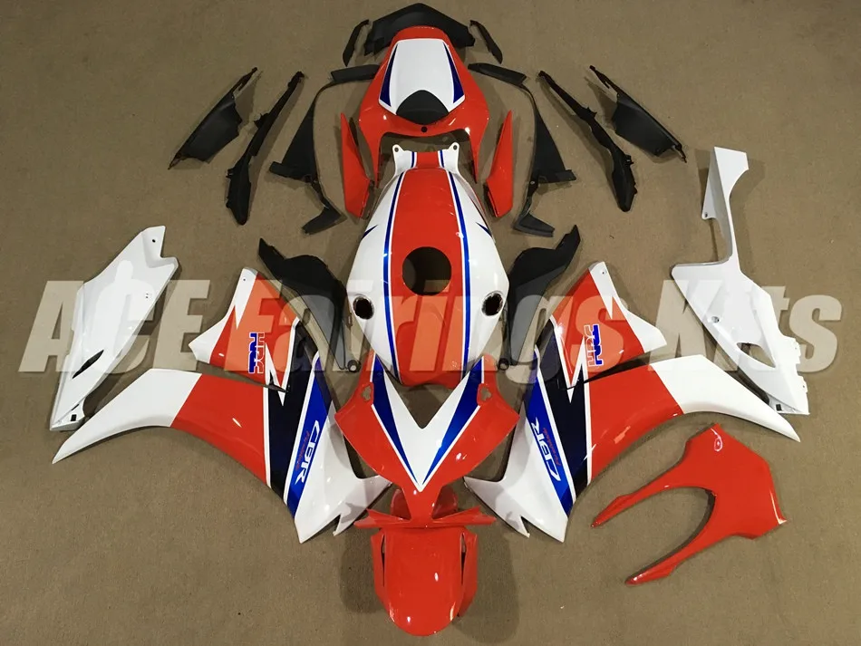 Обтекатели комплект литые изделия для Honda CBR1000RR для детей возрастом 12, 13, 14, 15, 16 CBR 1000RR 1000 RR 12-15 CBR1000 RR 2012 2013 обтекатель красного и синего цвета