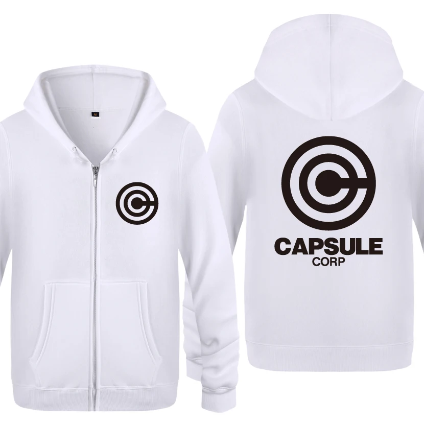 Z Capsule Dragon Ball толстовки мужские мужские флисовые кардиганы на молнии толстовки с капюшоном - Цвет: BAY HET