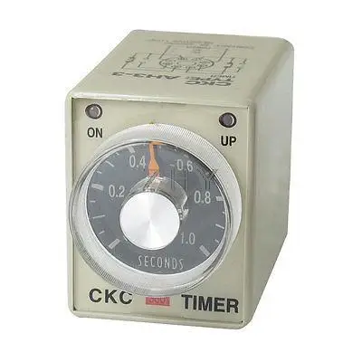 Реле времени 3 секунды AC 380V 0 1 Seconds 1s Plastic Housing Delay Timer Time Relay 8 Pin AH3 3 Relays
