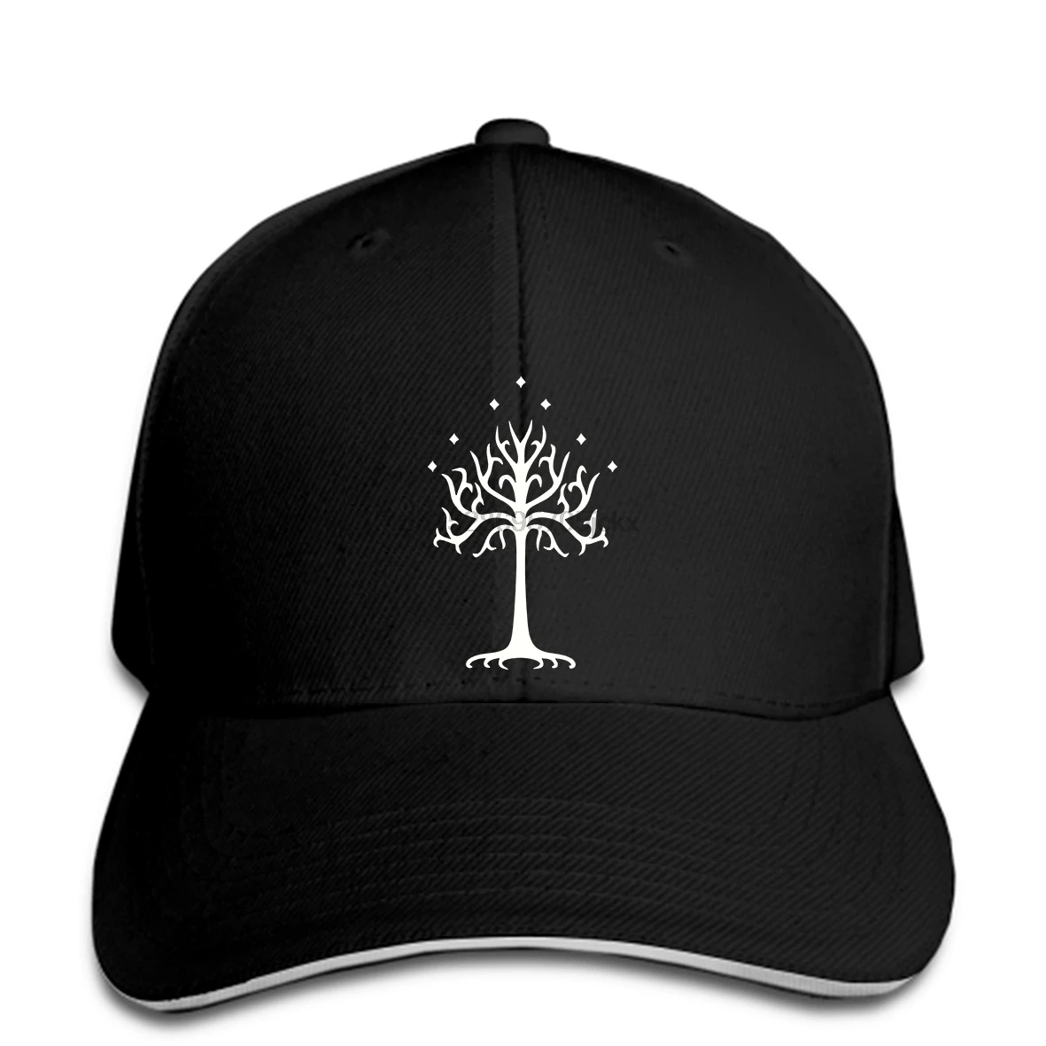Бейсбольная кепка белого Древо Гондора, вдохновленная фильмом «Властелин Колец», забавная бейсболка, бейсболка с козырьком