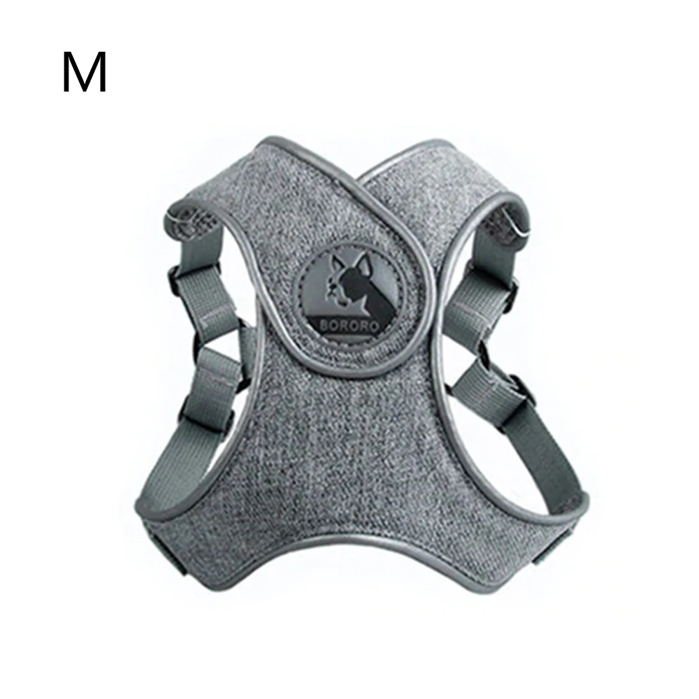 No Pull Sport X5 Dog Harness Reflective Pet Harness for Small Medium Dogs Breathable Protective Dog Harness Vest Easy Control - Color: M