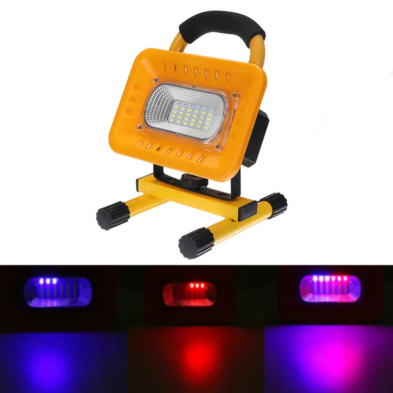

3 Lighting Modes USB Rechargeable Portable LED Work Light Emergency Lamp Camping Light Handheld LED Spotlight Lantern Dropship