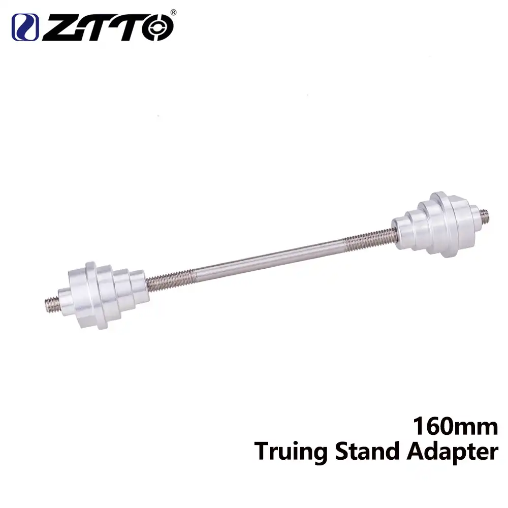 12//15//20mm Axles Bike Wheel Truing Stand Adapters Thru-Axle Hubs Set Accessories