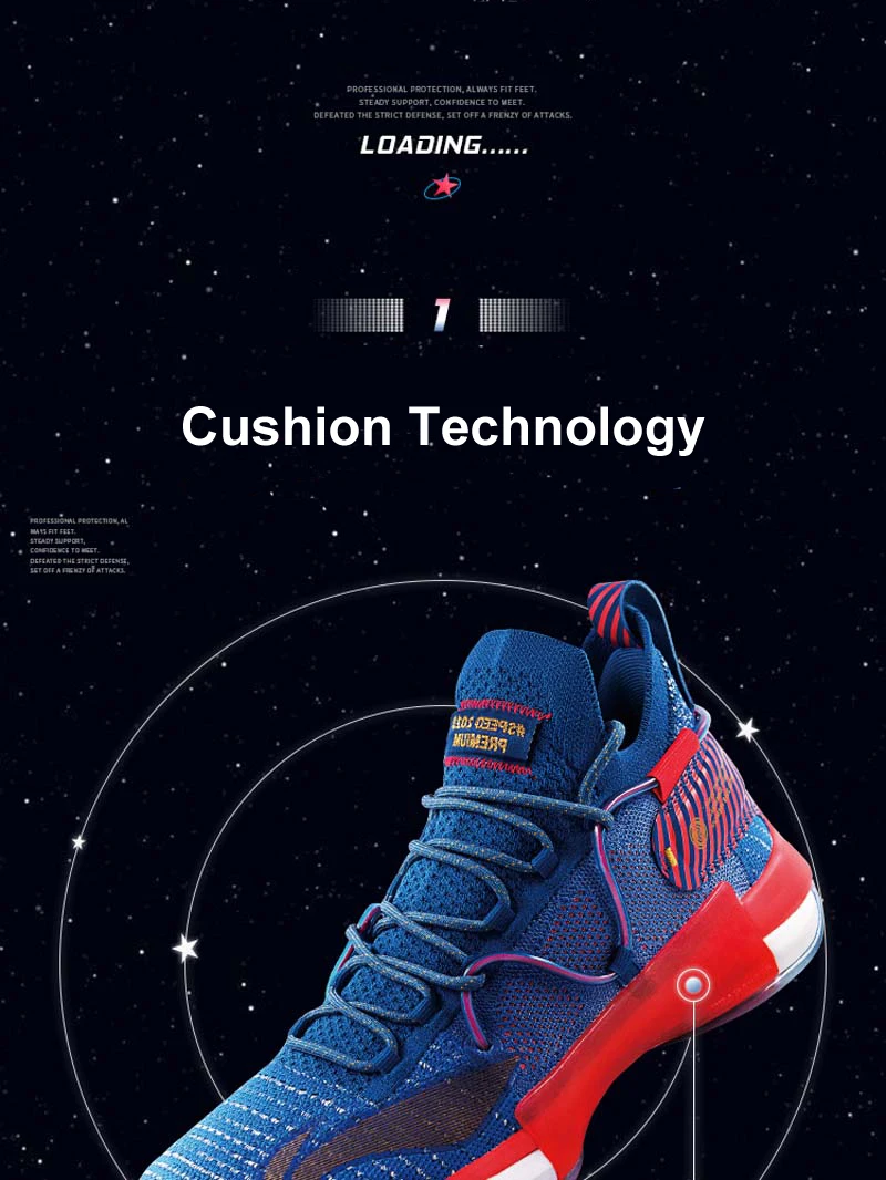 Li-Ning/Мужская Профессиональная баскетбольная обувь премиум-класса с подушкой, светильник, кроссовки с подкладкой из пены, спортивная обувь ABAP071 XYL294