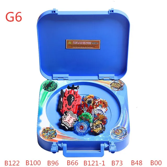 Takara Tomy набор взрыв коробка средство для запуска Beyblade стадион в металле борьба Арена лезвие бей лезвие подарок от бруски, игрушки для детей - Цвет: G6