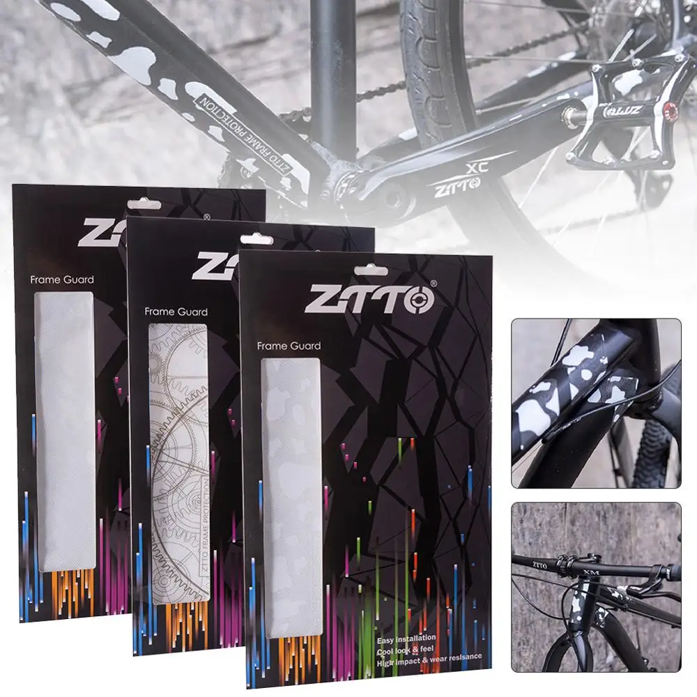 3D Fiets Frame Bescherming Krasbestendig Protector Sticker Mtb Road Fiets  Anti Slip Push Guard Frame Cover 10 stuks|Bicycle Stickers| - AliExpress