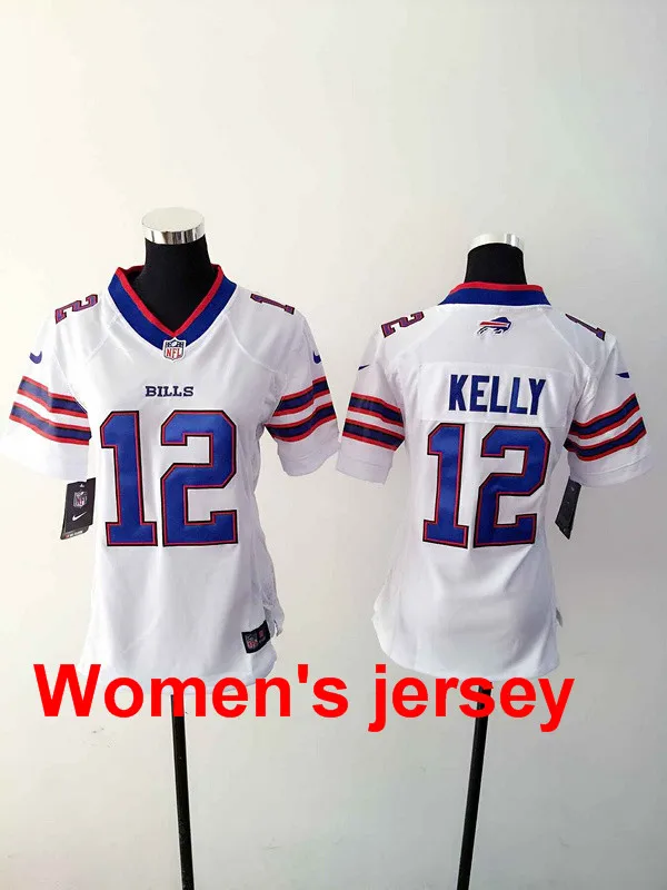 5 A+++ для женщин, для девушек, все сшитые, Buffalo s, 14, Sammy Watkins, 25, LeSean McCoy, вышивка логотипами, Размеры s-XXL, Джерси - Цвет: 5