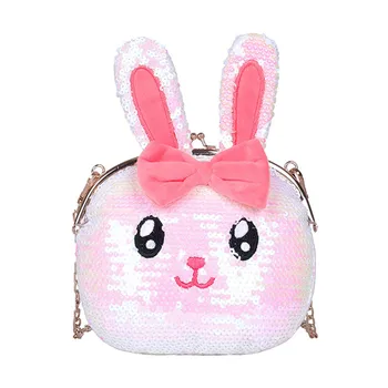 

Panda Rabbit Bag Children Bag Women Bag Cartoon Shoulder Messenger Bag Fashion Animal Zipper Handle Bags Crossbody Bags 1204