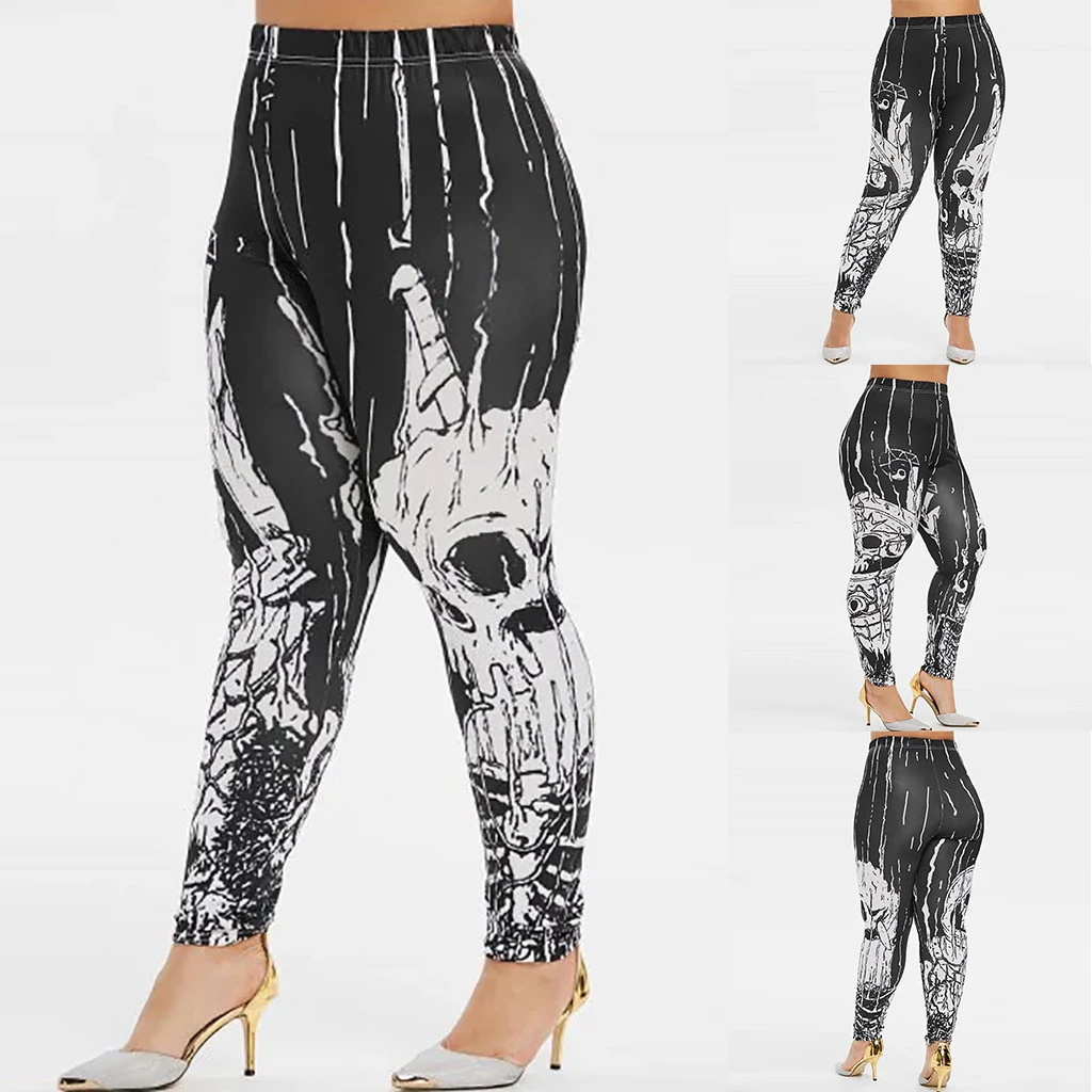 Leggings Stretch Pants Trousers Halloween Day SEXY New Women