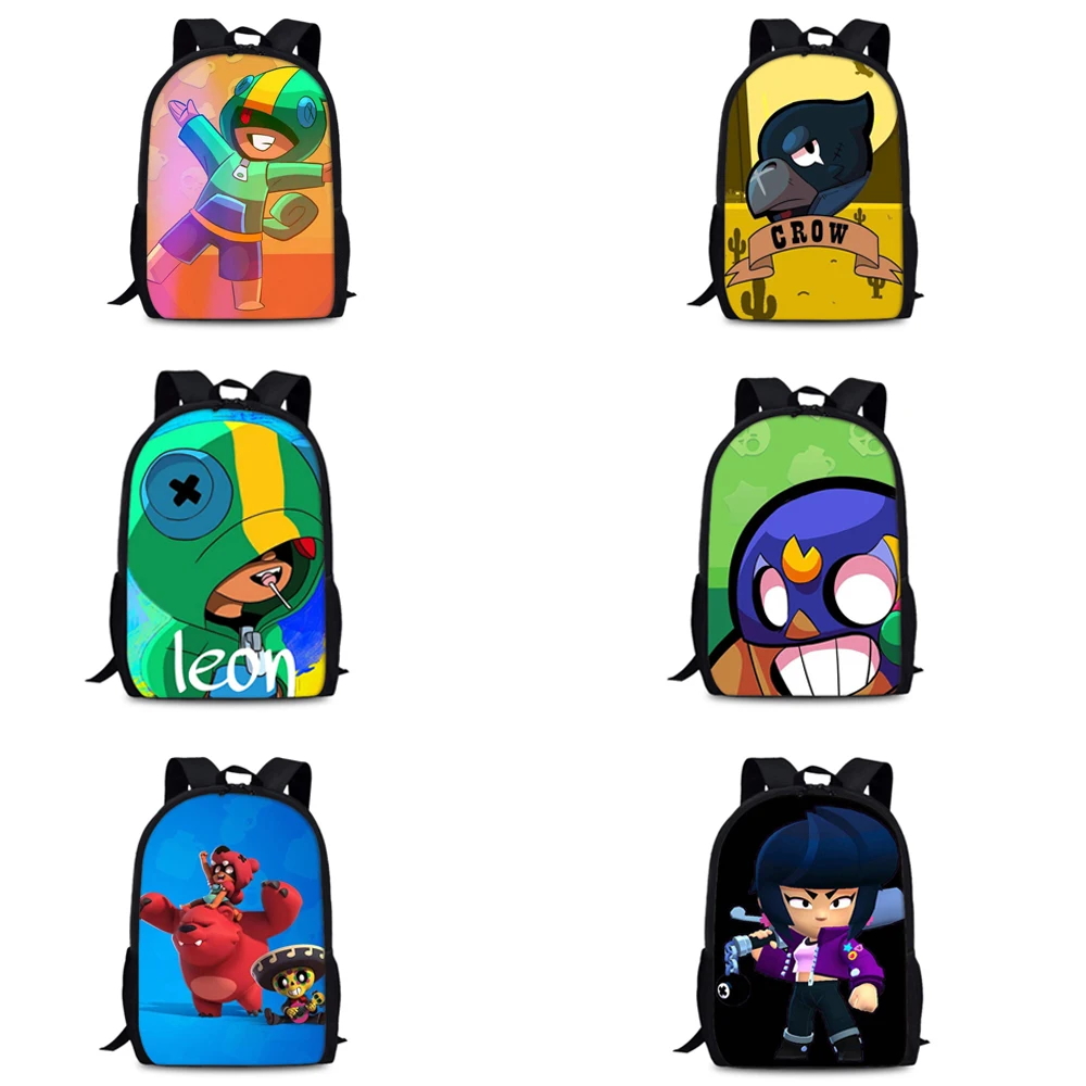 Cute Leon Kids Backpack School Bag Game 3d Children Case AliExpress Cute leon kids backpack school bag game 3d children case aliexpress