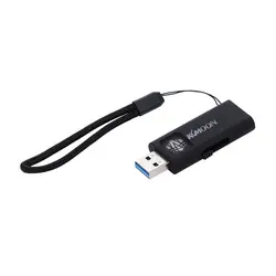 KKmoon 64GB USB3.0 U диск USB флэш-накопитель слайд дизайн высокоскоростной U диск для ноутбука/автомобиля/рабочего стола с бесплатным ремешком
