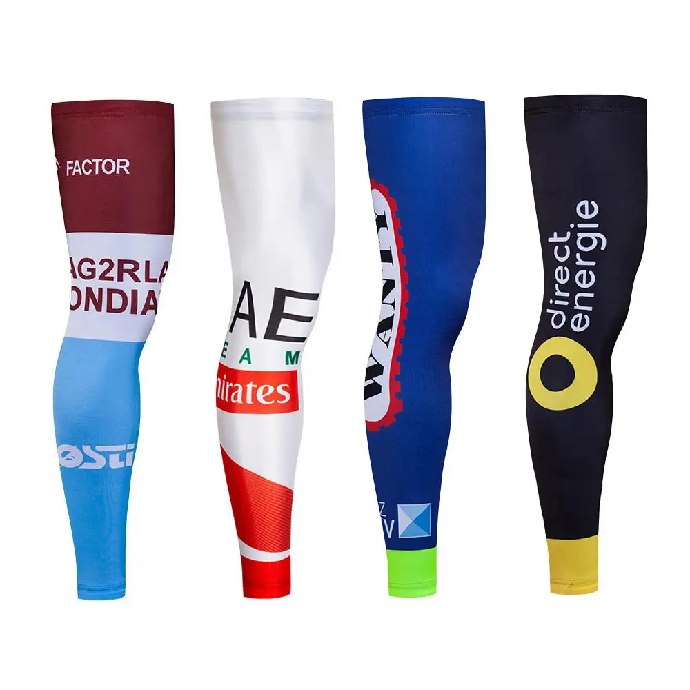 Full Length Leg UV Sun Protection Shin Splint Support Protect Sleeves Riding Basketball Knee Brace Protect Calf Shin Splint