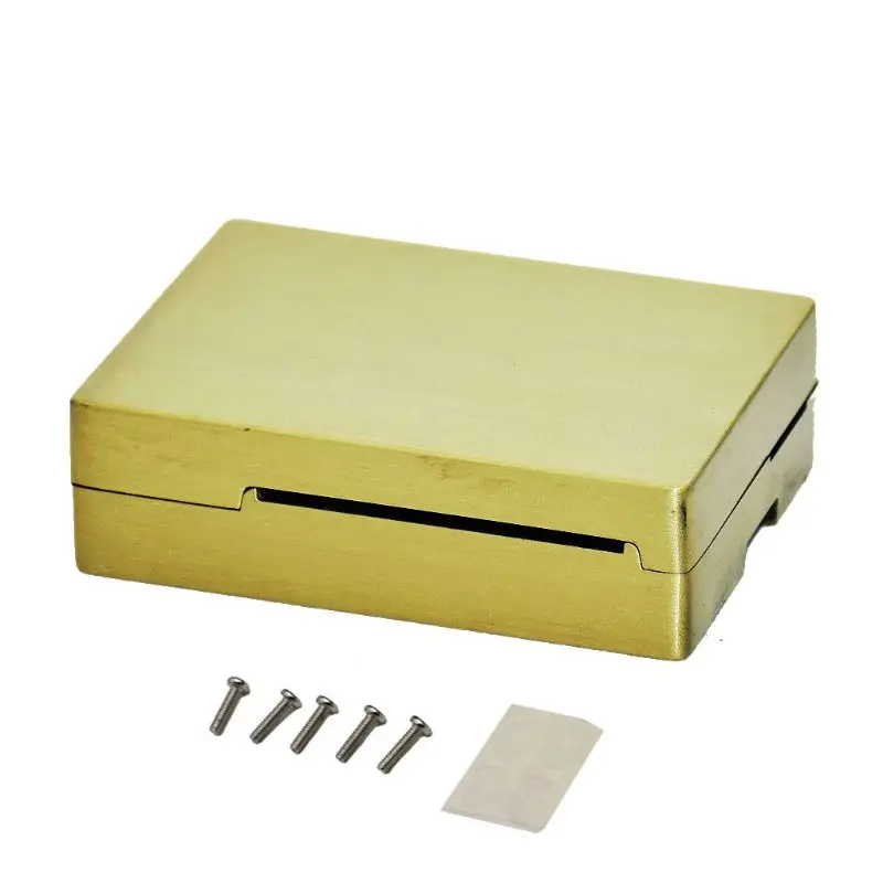 Алюминиевый медный чехол, металлический корпус для Raspberry Pi 3/2 Модель B/B