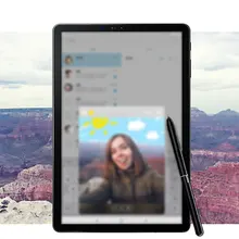 Сменный стилус для рисования, мини офисный карандаш, сенсорный экран, тонкий наконечник, планшет, емкостный, гладкий, для Galaxy Tab S4