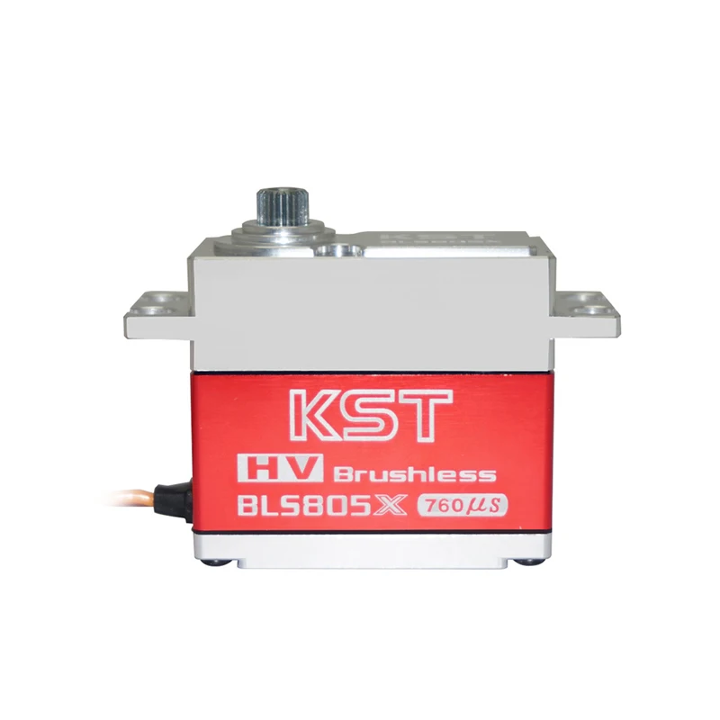 KST Servo BLS805X 760us 7,5 кг большой крутящий момент 6,0-8,4 в бесщеточный металлический редуктор цифровой сервопривод для 550-700 класса RC вертолет хвост