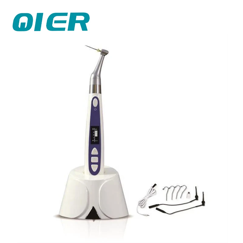 

Встроенный Апекс-локатор, вращающийся эндомотор 1:1, наконечник с обратным углом, беспроводной светодиодный стоматологический эндомотор