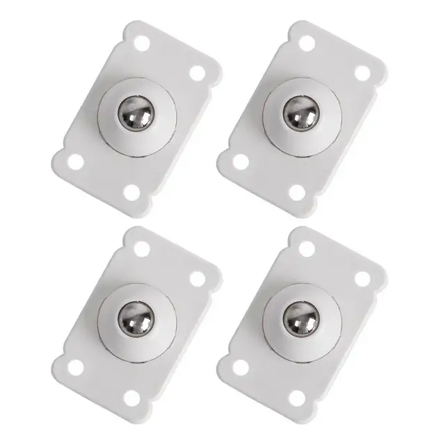 4Db Ragasztógörgő-Szíjtárcsa Tároló Doboz 360 Fokos Alacsony Zajú Roller Univerzális Nincs Karcolók Kerekek - Image 5