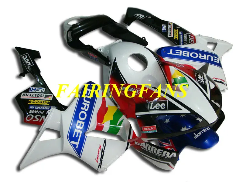 Обтекатель комплект для HONDA CBR600RR F5 03 04 CBR 600 RR 2003 2004 ABS красочный Обтекатели на кузов