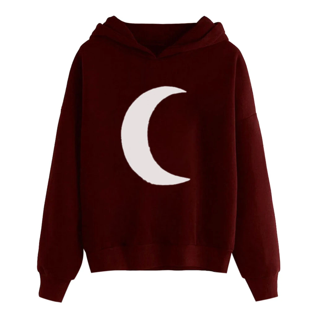 Hoodies Women Sweatshirts Large Size Leisure Printed Long Sleeve Casual Pullover Clothes Soft Cotton Korean Style Ladies 820