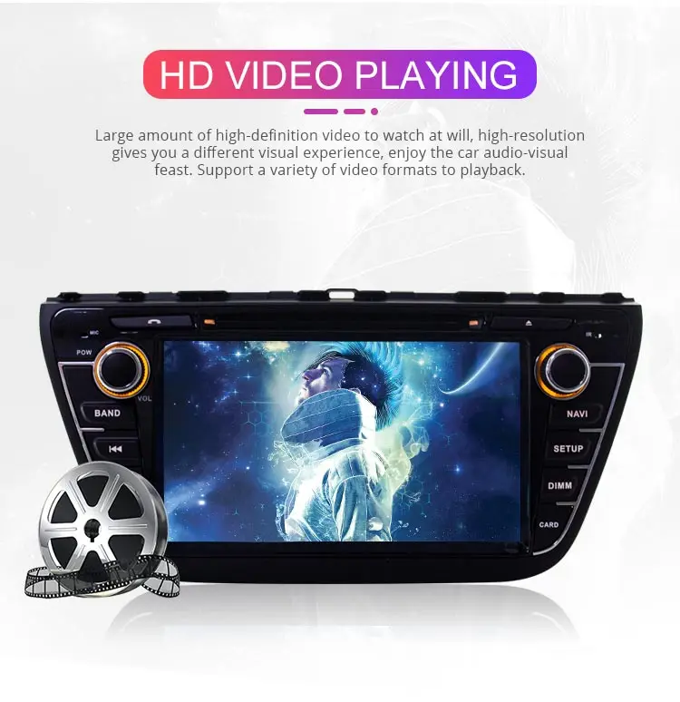 Sale Besina Android 9.0 Car DVD Player For Suzuki SX4 S-Cross 2013-2016 Multimedia GPS Navigation WIFI 2 Din Car Radio 64G Stereo IPS 4
