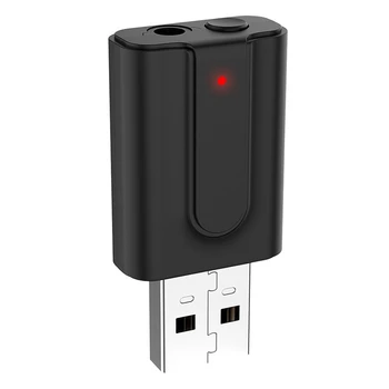 

Car Handsfree Call Speaker Headphone Adapter, 2 in 1 Receiver Transmitter, USB Bluetooth 5.0 Adapter Universal Wireless Audio