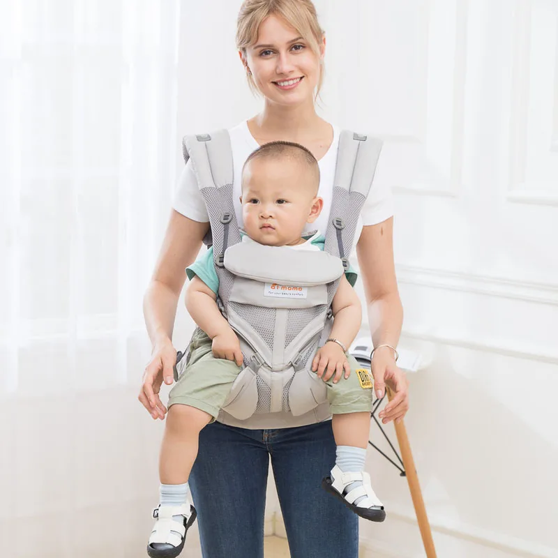 

aimama 0-36 months 360 Ergonomic cold air Cotton Adjustable baby carrier Baby Sling Wrap strap Backpacks