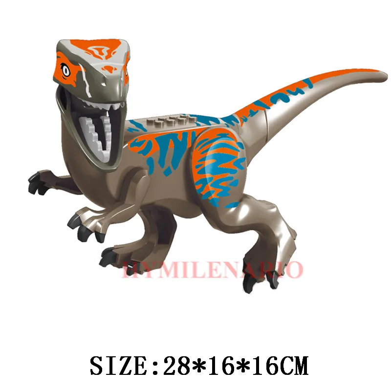 Парк Юрского периода динозавры велоцираптор Stygimoloch Baryonyx строительные блоки