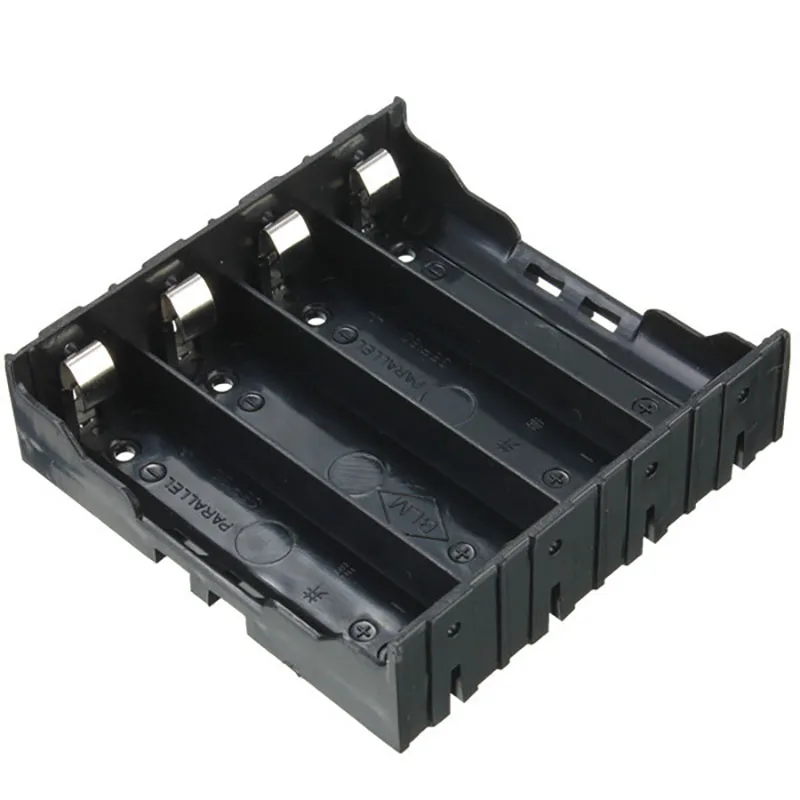 Держатель для батарей ABS 4*18650 2/3/4X 18650 ящик хранения DIY чехол 2/3/4 слота литиевый