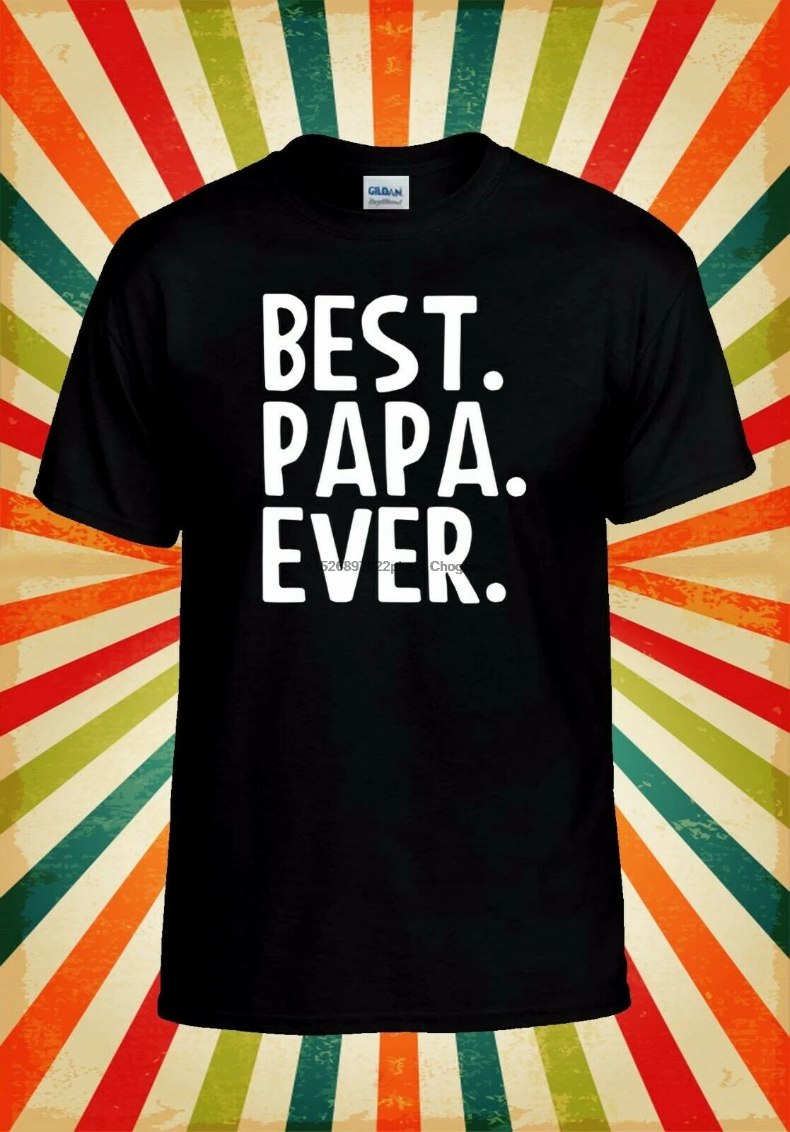 Забавный крутой ретро Жилет Лучший PAPA Ever Dad для мужчин и женщин Мужская майка