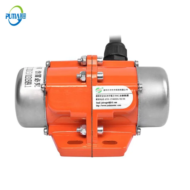 Small high frequency Vibration Motor 3000rpm is widely used in dewatering screen and silo to assist flow 1
