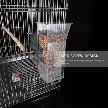 

New Feeder Bird Automatic Feeders Bird Food Ontainer Bird Food Feeders For Pet Birds Feeding Devices Birdfeeders