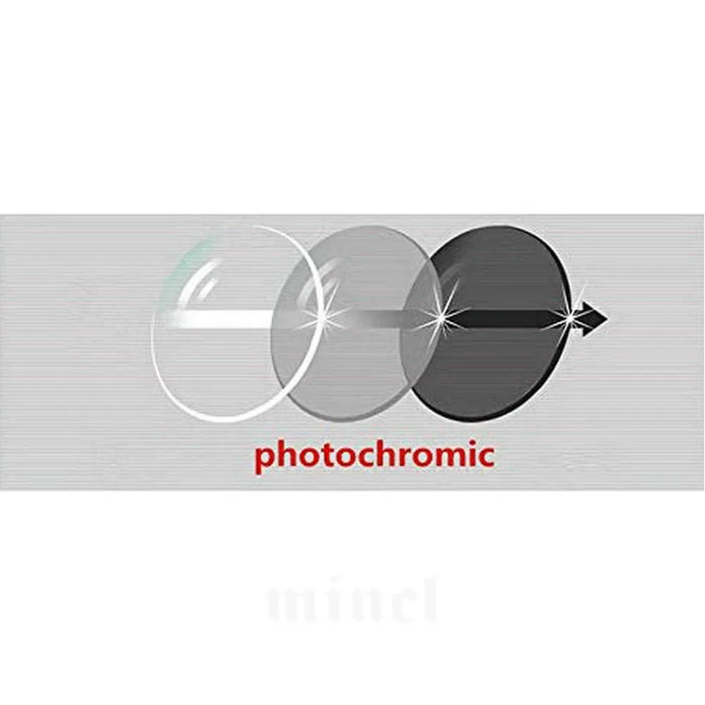 Круглые фотохромные готовые очки для близорукости фоточувствительные хамелеоны с антибликовым покрытием Меняющие цвет рецептурные линзы очки FML