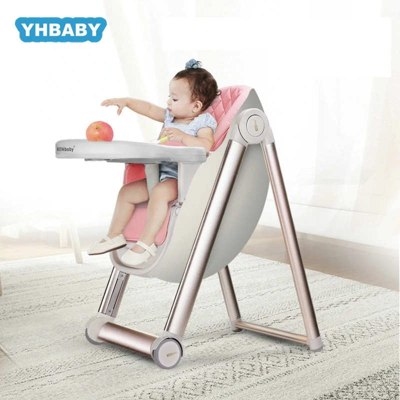 Silla de comedor para asiento de comer para niño, silla alta portátil plegable multifuncional|Cubiertas para silla| - AliExpress
