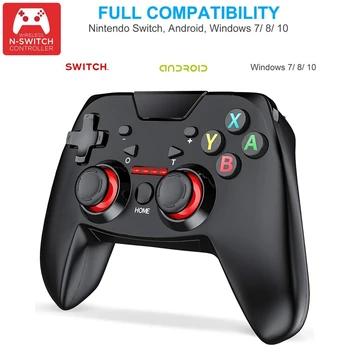 

Wireless Controller for Nintendo Switch, Switch Pro Controller with Adjustable Turbo Dualshock Switch Remote Controller Gamepad