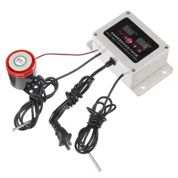 

Intelligent Temperature Sensor ZFX-W1012 -40 to 300 Alarm Temperature Alarm Temperature Controller for Oven Breeding Incubation