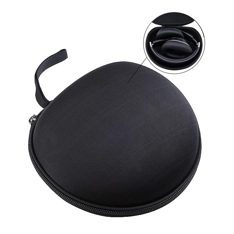 旅行用ヘッドホンケース ゼンハイザー各モデル対応 収納ポーチ付き 暗灰色 おすすめ 旅行用ヘッドホンケース ゼンハイザー各モデル対応