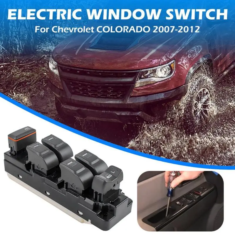 Главный переключатель стеклоподъемника+ инструменты для Chevrolet Colorado GMC Canyon Hummer H3 H3T Isuzu i-350 i-370