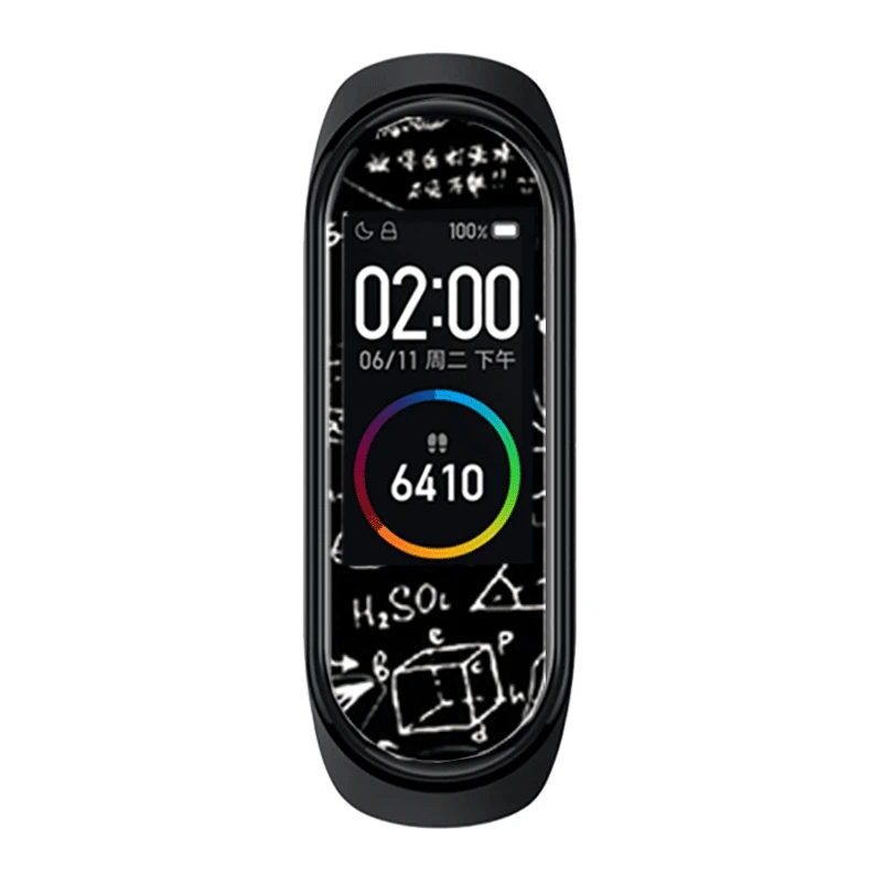 Для Xiaomi Mi Band 4 аксессуары для смарт-браслета полноэкранная проницаемая пленка защитная пленка для Xiaomi Mi Band 4 - Цвет: 34