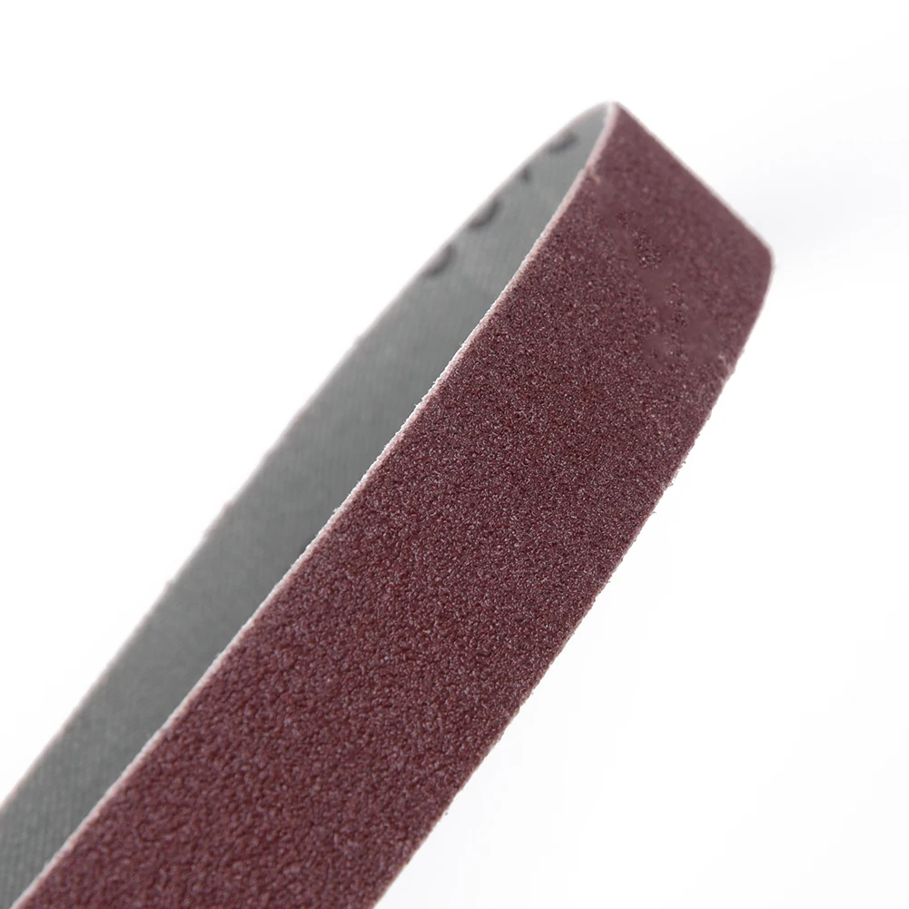 30Pc 520* 20Mm Sanding Belts Mixed 120/400/800 Grit Alumina Sander File Tool