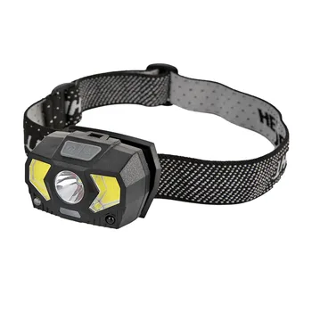 

Led Head Lamp Flashlight Torch Headlight Portable LED Head Lamp USB Rechargeable Emergency Flashlight for Camping Fishing