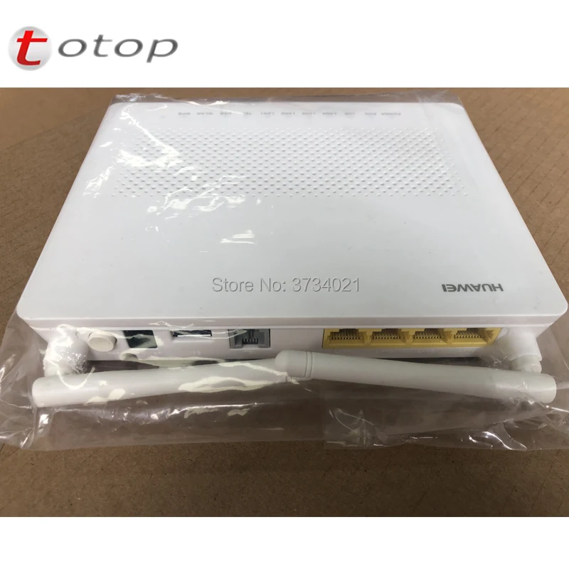 Подержанный huawei GPON ONU HG8546M б/у 99 gpon ont модем 1GE+ 3FE+ 1TEL+ USB+ wifi с адаптером питания английская прошивка