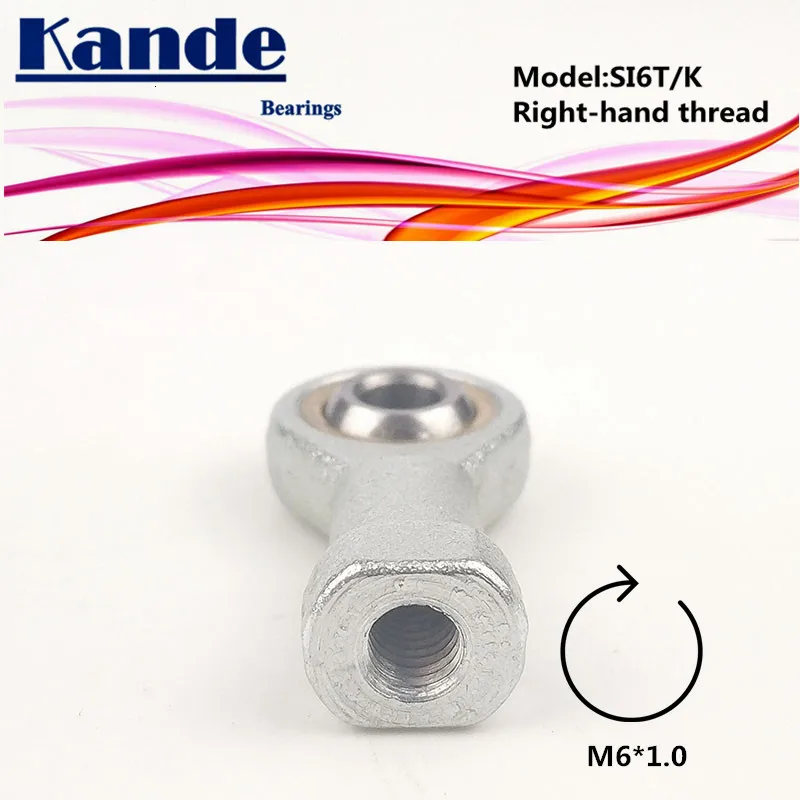Kande подшипники PHSA6 PHSAL6 SI6T/K SI6 SI6LT/K SI6L SI6T 4 шт. стержень подшипник M6 SI6T SIL6T