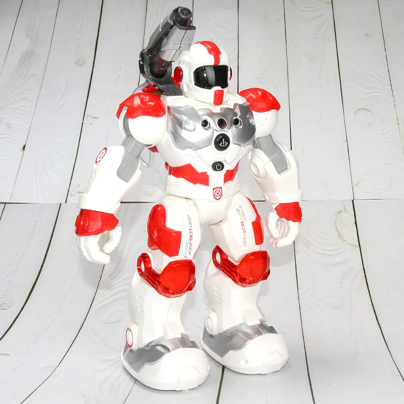 

Remote Control Smart Robot Toy Emission Singing Dancing Children Toy Robot Machinery Cops Smart Remote Control
