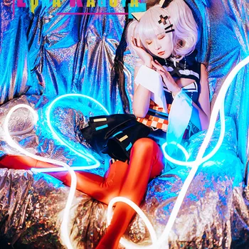 

Anime Kaguya Luna Dress Kaguyaluna Black Cosplay Costumes Dress For Women Girls Party Princess Kimono Dress