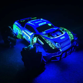 

Four-Wheel Remote Control Drive Drift 2.4G Stunt Car Dancing Light Music Rc Car Off-Road Vehicle Toy Children Drive